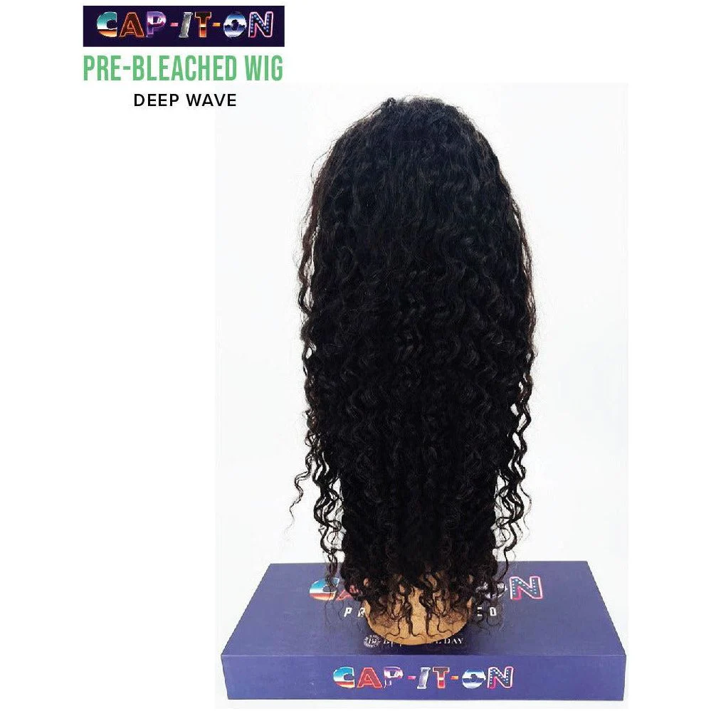 CAP-IT-ON PRE-BLEACHED 13x4 HD MELTING FULL LACE WIG - Image 8