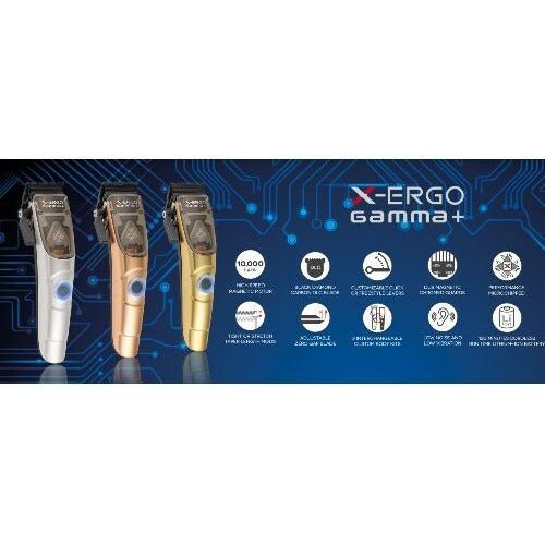 Gamma+ Professional X-ERGO Cordless Clipper - Image 4