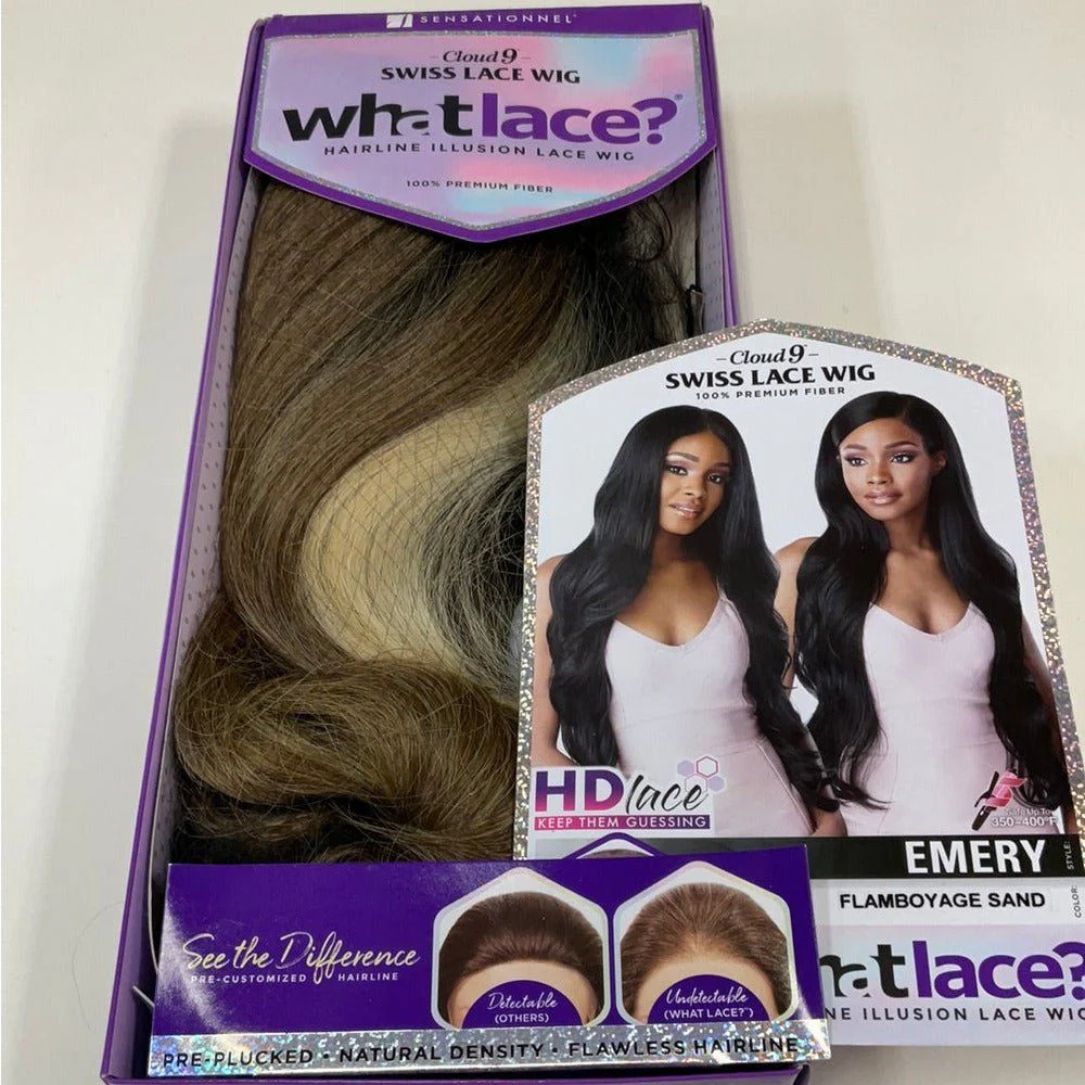 Sensationnel Cloud 9 What Lace Synthetic 13x6 HD Lace Front Wig - Emery - Image 11
